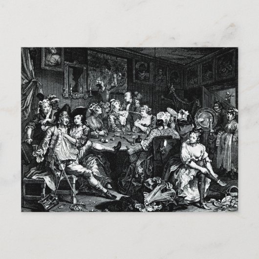 Carte Postale William Hogarth Art (Devant)