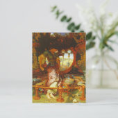 Carte Postale William Holman Hunt La Dame de Shalott (Debout devant)