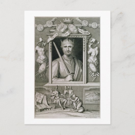 Carte Postale William I the Conqueror (1027-1087) Roi d'Angleter (Devant)