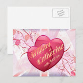 Carte Postale William & Kate Royal Mariage Objets de collection  (Devant / Derrière)