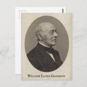 Carte Postale William Lloyd Garrison (Devant / Derrière)