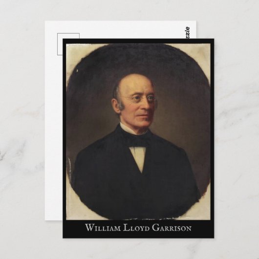 Carte Postale William Lloyd Garrison (Devant / Derrière)
