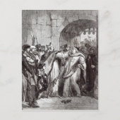 Carte Postale William Longchamp et Hugh de Pudsey (Devant)