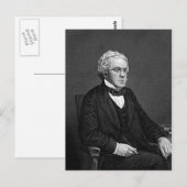 Carte Postale William Makepeace Thackeray (Devant / Derrière)
