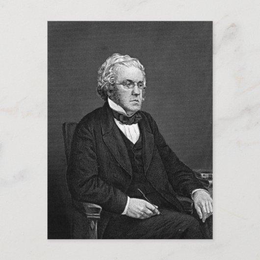 Carte Postale William Makepeace Thackeray (Devant)