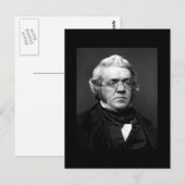 Carte Postale William Makepeace Thackeray (Devant / Derrière)