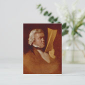 Carte Postale William Makepeace Thackeray, vers 1864 (Debout devant)