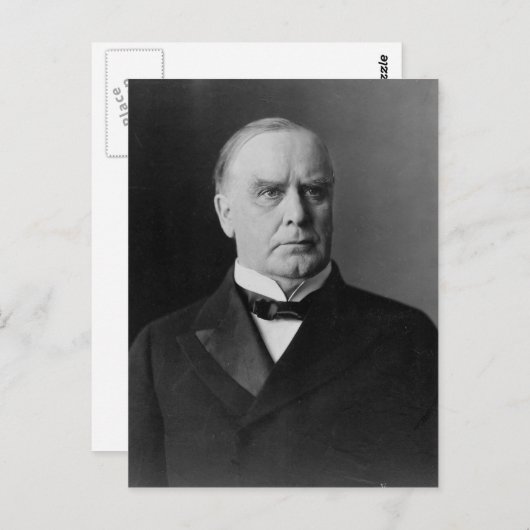 Carte Postale William McKinley (Devant / Derrière)