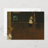 Carte Postale William Merritt Chase - Cacher et rechercher (Devant / Derrière)