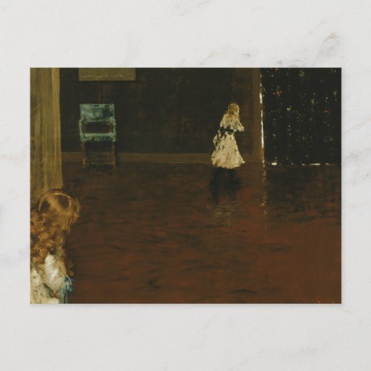 Carte Postale William Merritt Chase - Cacher et rechercher (Devant)