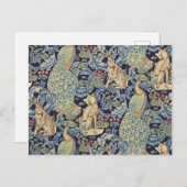 Carte Postale William Morris (Devant / Derrière)