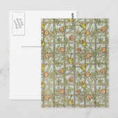 Carte Postale William Morris (Devant / Derrière)