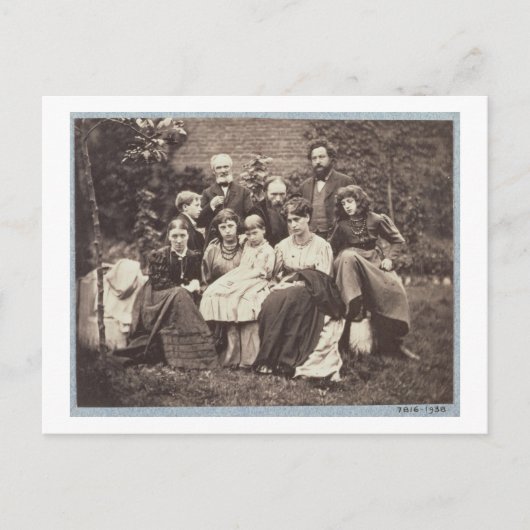 Carte Postale William Morris (1834-1996) (Devant)