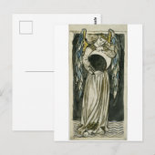 Carte Postale William Morris Ange (Devant / Derrière)
