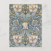 Carte Postale William Morris Blue Floral (Devant)