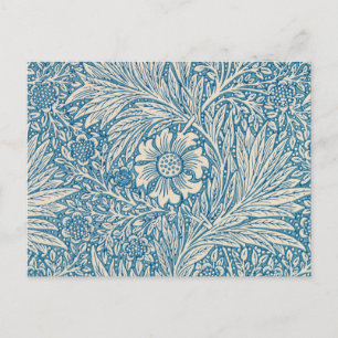 Carte Postale William Morris - Blue Marigold