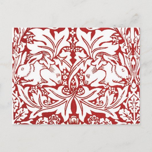 Carte Postale William Morris - Brer Rabbit (Devant)