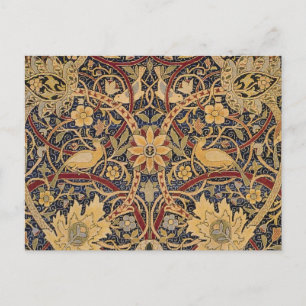 Carte Postale William Morris Bullerswood Tapisserie Faux
