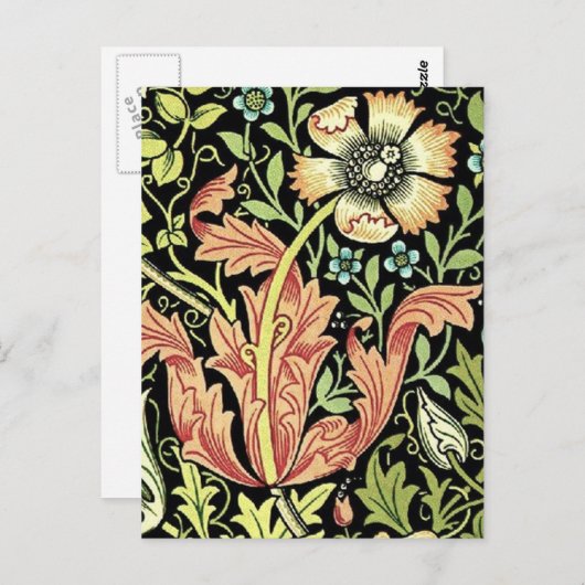 Carte Postale William Morris Compton Fond d'écran classique (Devant / Derrière)