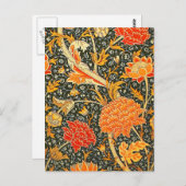 Carte Postale William Morris Cray Fond d'écran Motif (Devant / Derrière)
