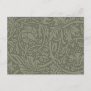 Carte Postale William Morris Daffodil Papier peint floral