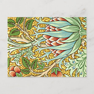 Carte Postale William Morris design, Artichoke