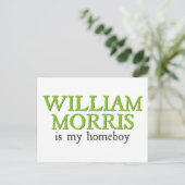 Carte Postale William Morris est mon Homeboy (Debout devant)