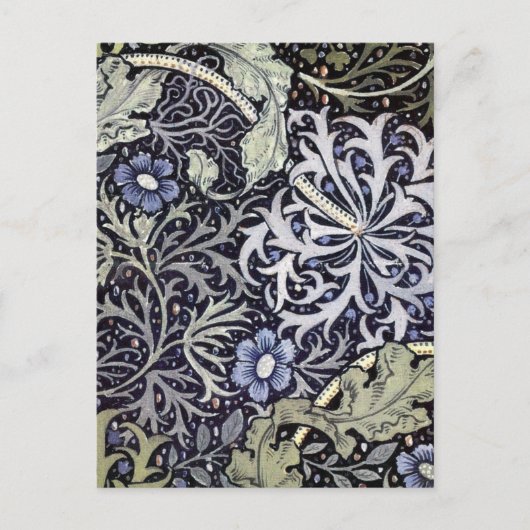 Carte Postale William Morris Flowers (Devant)