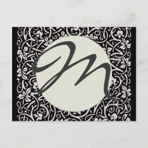 Carte Postale William Morris Motif de la feuille de vigne