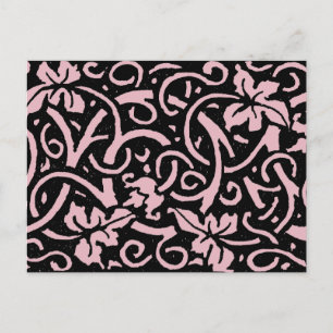 Carte Postale William Morris Motif de la feuille de vigne