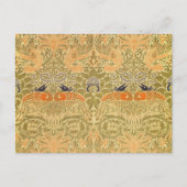 Carte Postale William Morris Peacock & Dragon Arts & Artisanat (Devant)