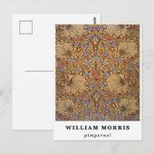 Carte Postale William Morris Pervenche (Devant / Derrière)