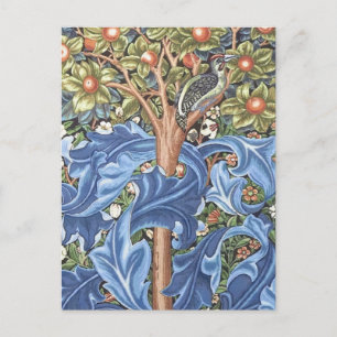 Carte Postale William Morris Pic Tapestry Floral Vintage