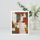 Carte Postale William Morris - Reine Guinevere (Debout devant)