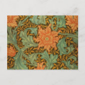 Carte Postale William Morris Single Stem Pattern (Devant)