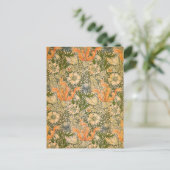 Carte Postale William Morris Spring Compton Flower Festival (Debout devant)