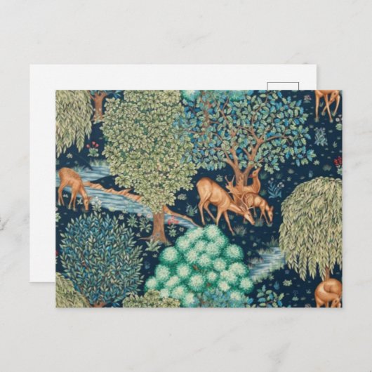 Carte Postale William Morris The Brook (Devant / Derrière)