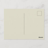 Carte Postale William Morris Violet et Columbine Art Rug (Dos)