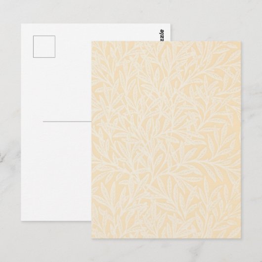 Carte Postale William Morris Willow Flower Classic (Devant / Derrière)