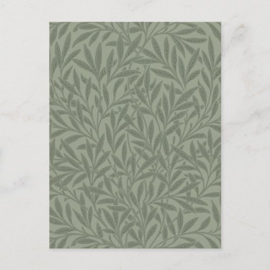 Carte Postale William Morris Willow Flower Classic (Devant)