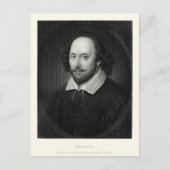 Carte Postale William Shakespeare (Devant)