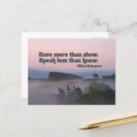 William Shakespeare Citation Inspirationnelle Ont
