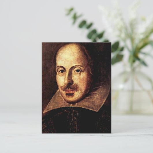 Carte Postale William Shakespeare Portrait (Debout devant)