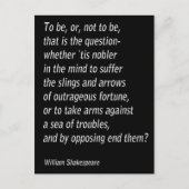 Carte Postale William Shakespeare`s "Hamlet" (Devant)