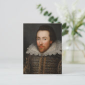 Carte postale William Shakespere YOUNG (Debout devant)