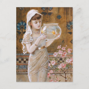 Carte Postale William Stephen Coleman : Le Bowl de poisson d'or