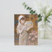 Carte Postale William Stephen Coleman : Le Bowl des poissons d'o (Debout devant)