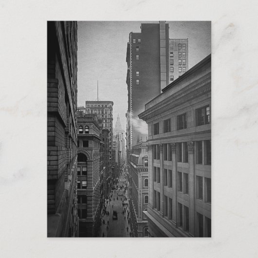 Carte Postale William Street North De Exchange Place New York (Devant)