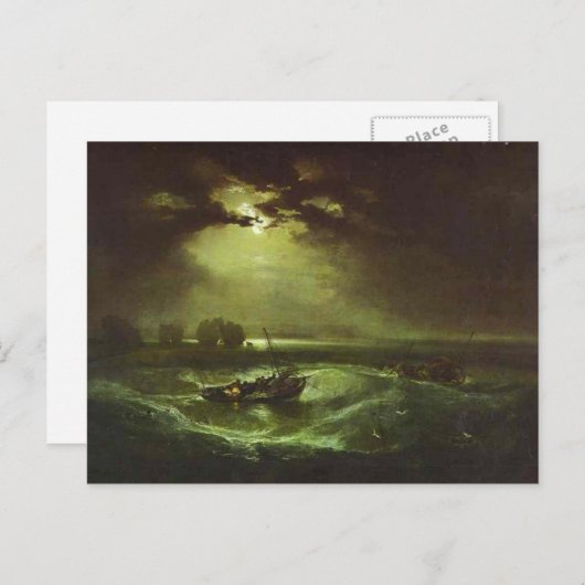 Carte Postale william turner (Devant / Derrière)