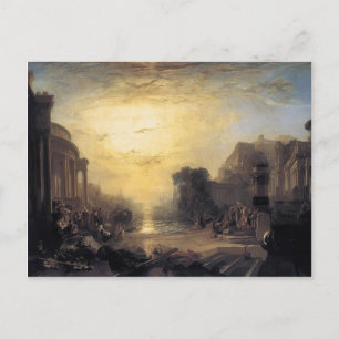 Carte Postale William Turner - Déclin de l'Empire carthaginois